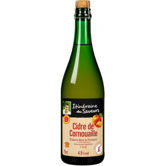 CIDRE DE CORNOUAILLE ITINERAIRES DE SAVEURS 75CL