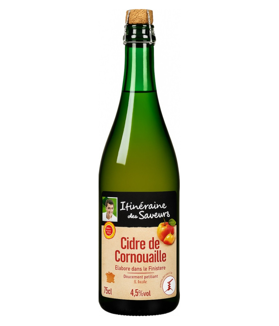 CIDRE DE CORNOUAILLE ITINERAIRES DE SAVEURS 75CL