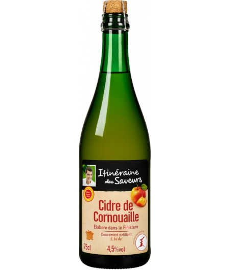 CIDRE DE CORNOUAILLE ITINERAIRES DE SAVEURS 75CL