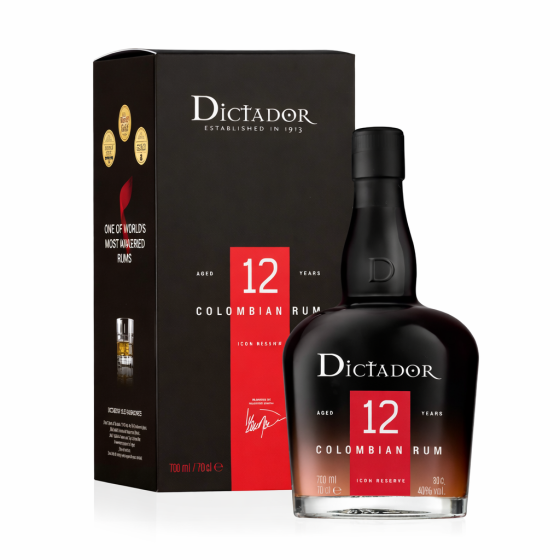 RHUM COLOMBIEN 12 ANS D'AGE DICTADOR 70CL
