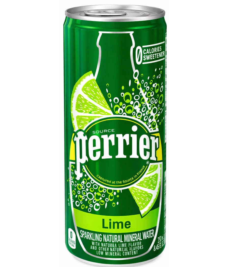 LIME FLAVOR PERRIER 330ML