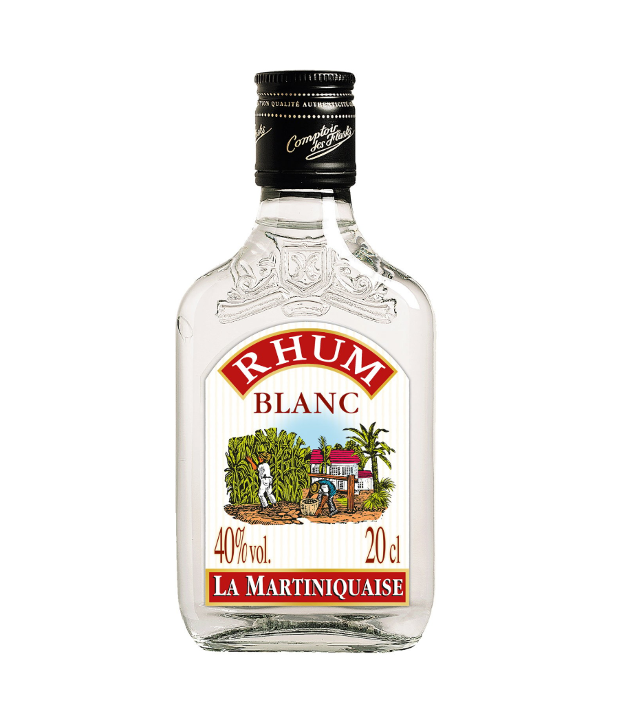 RHUM BLANC LA MARTINIQUAISE 20CL