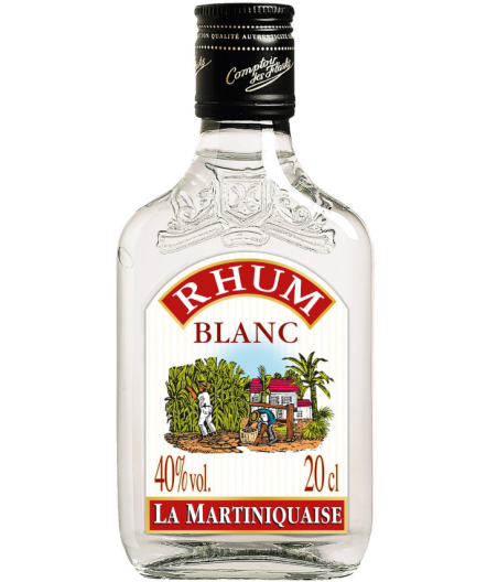 RHUM BLANC LA MARTINIQUAISE 20CL