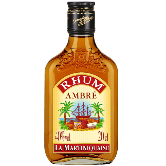 RHUM AMBRE LA MARTINIQUAISE 20CL
