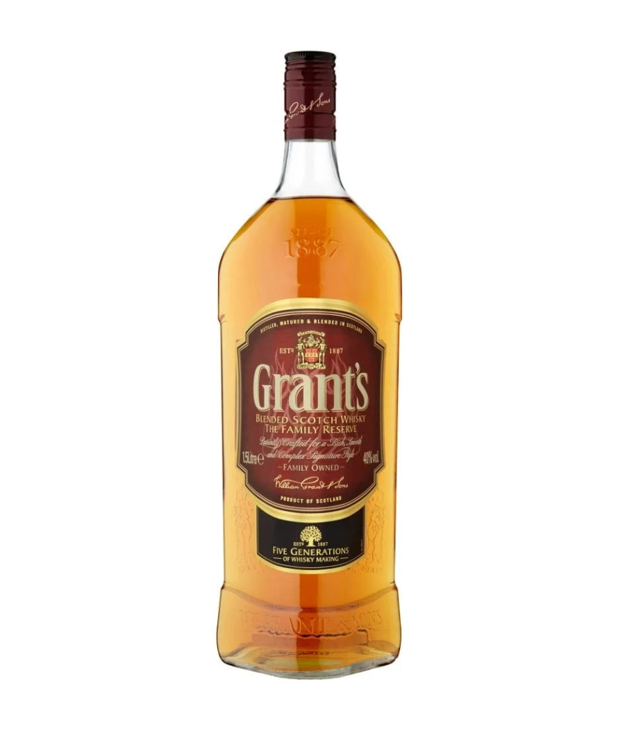 WHISKY ECOSSAIS  GRANT'S 1,5L