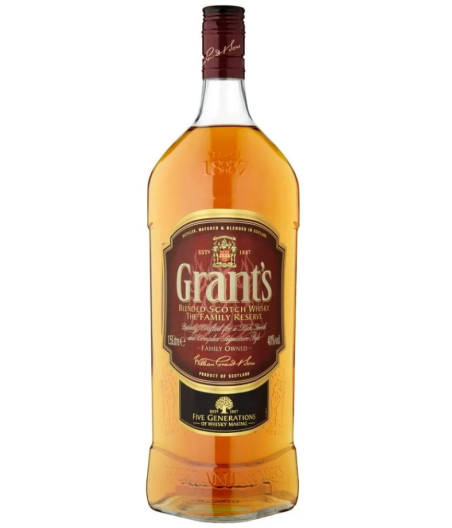 WHISKY ECOSSAIS  GRANT'S 1,5L