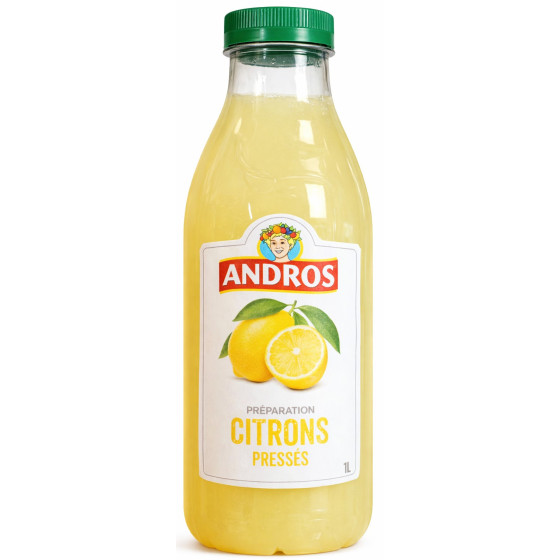 JUS DE CITRONS PRESSES ANDROS 1L