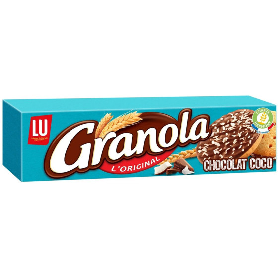 BISCUITS CHOCOLAT AU LAIT ET COCO GRANOLA 200G