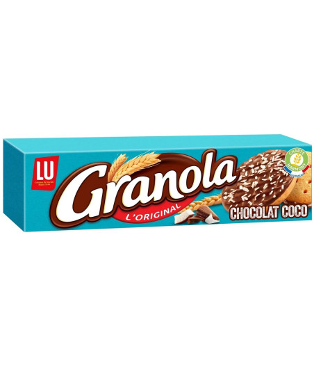 BISCUITS CHOCOLAT AU LAIT ET COCO GRANOLA 200G