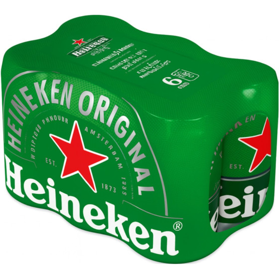 BIERE BLONDE HEINEKEN 6X33CL