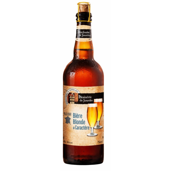 BIERE BLONDE DE CARACTERE ITINERAIRE DES SAVEURS 75CL