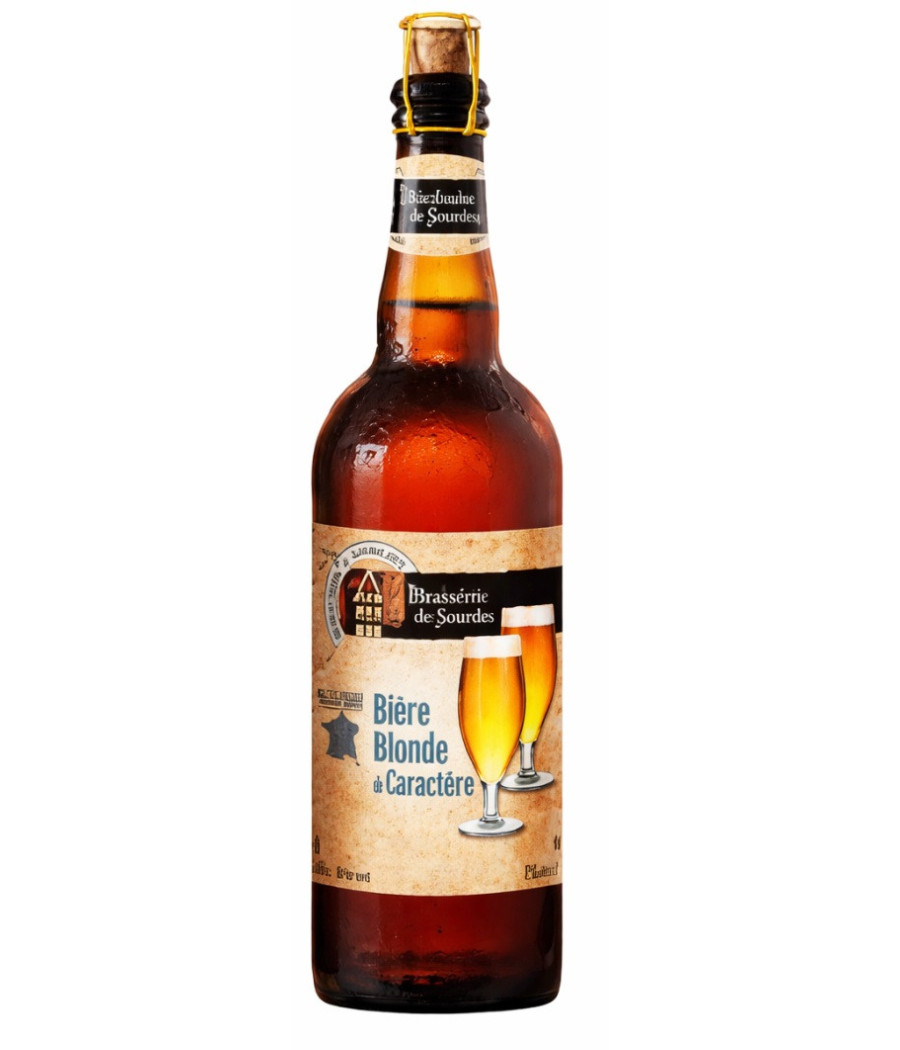 BIERE BLONDE DE CARACTERE ITINERAIRE DES SAVEURS 75CL