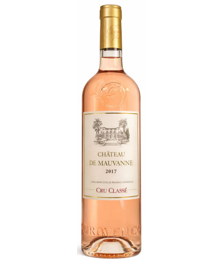 VIN ROSE COTES DE PROVENCEROSE CHATEAU MAUVANNE 75CL