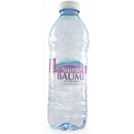 EAU MINERALE NATURELLE SAINTE BAUME DE PROVENCE 50CL