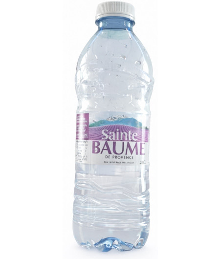 EAU MINERALE NATURELLE SAINTE BAUME DE PROVENCE 50CL