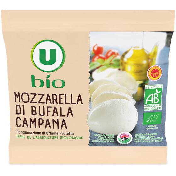 FROMAGE  MOZZARELLA AOP BIO DI BUFALA CAMPANA  125G