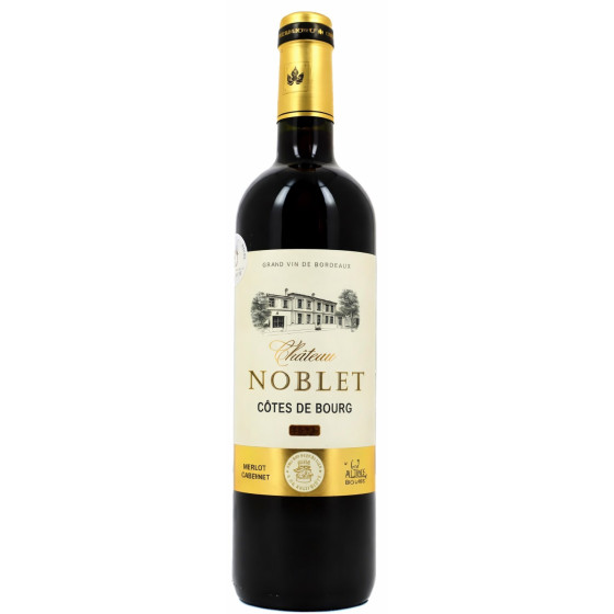 VIN ROUGE COTES DE BOURG CHATEAU NOBLET 75CL
