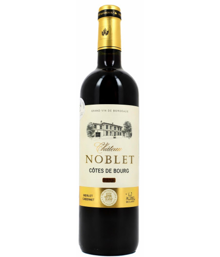 VIN ROUGE COTES DE BOURG CHATEAU NOBLET 75CL
