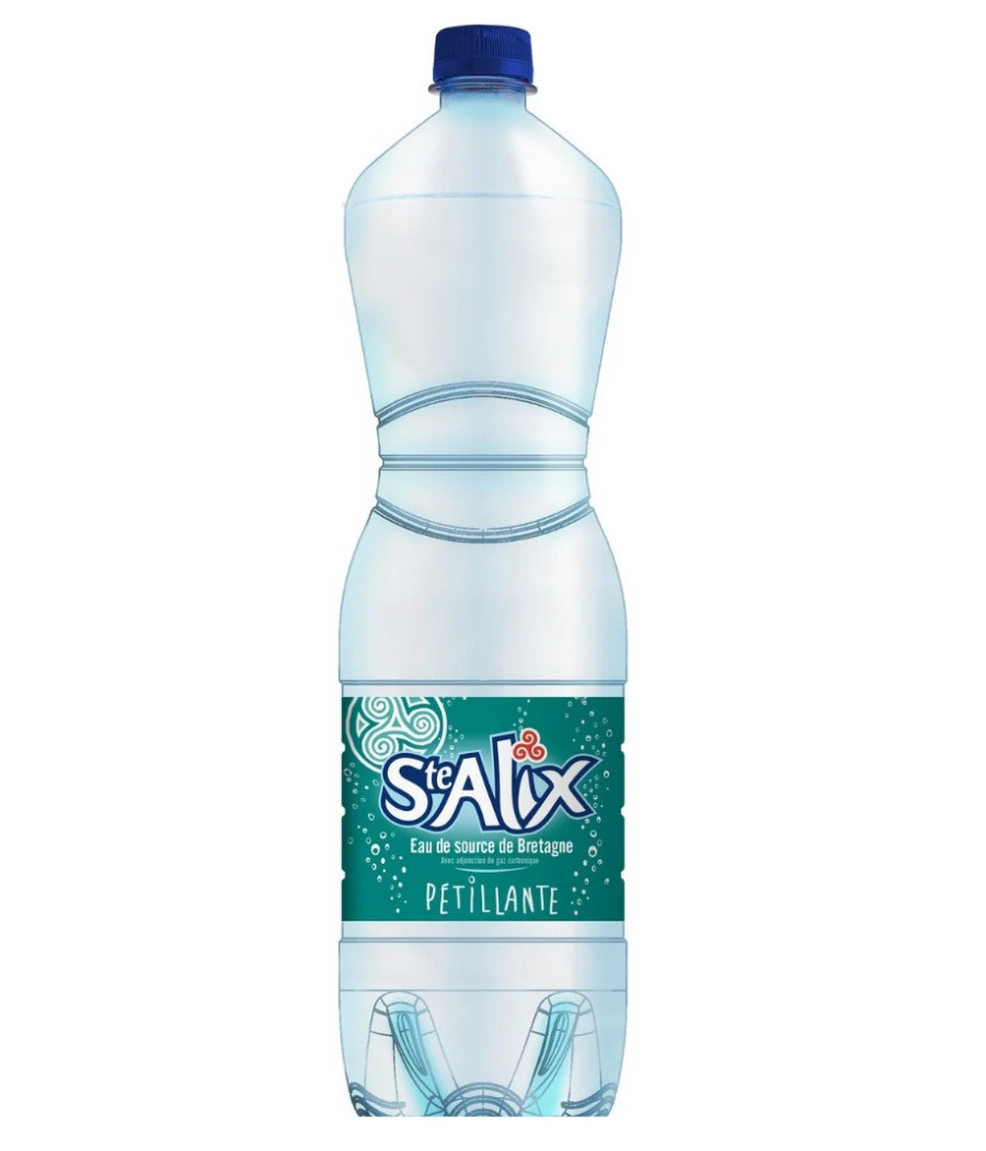 EAU DE SOURCE PETILLANTE STE ALIX 1,5L