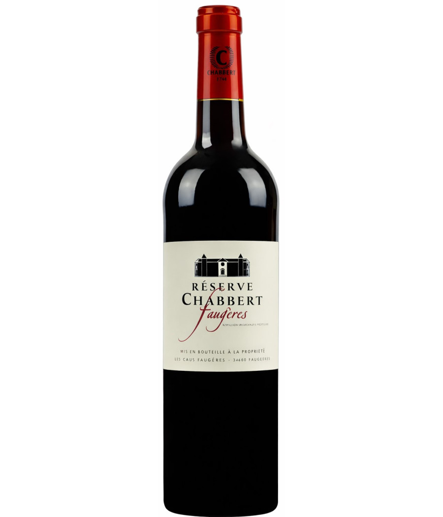 VIN ROUGE CHATEAU CHABBERT FAUGERES 75CL