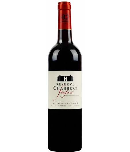 VIN ROUGE CHATEAU CHABBERT FAUGERES 75CL