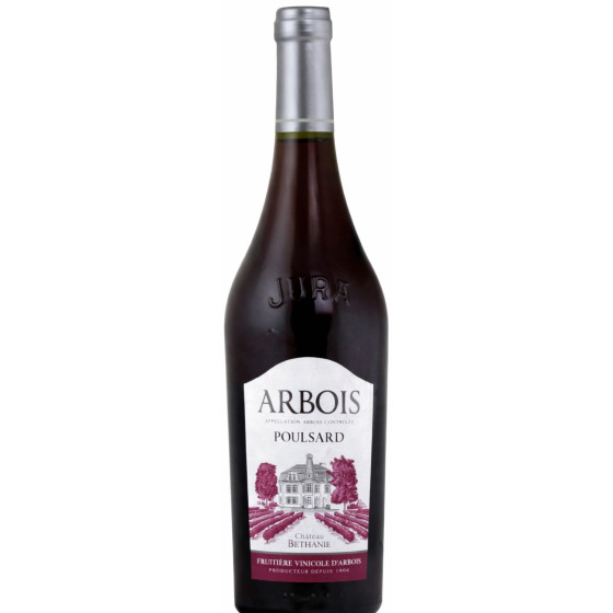 VIN ROUGE ARBOIS POULSARD CHATEAU BETHANIE 75CL