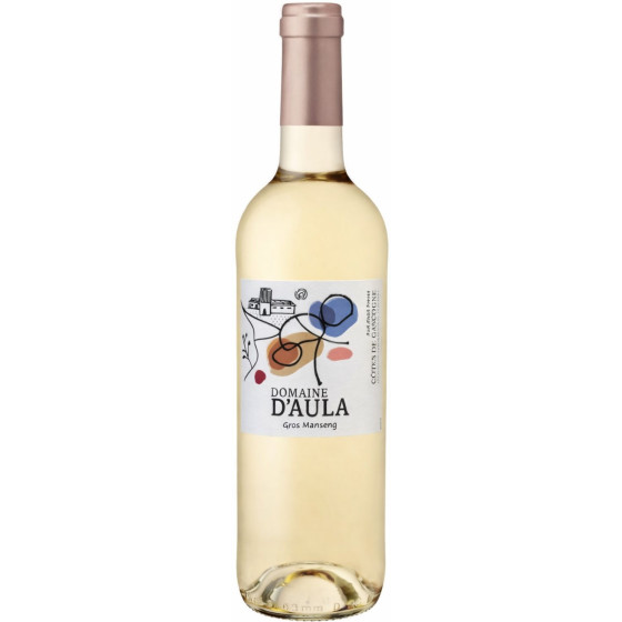 VIN BLANC CÔTES DE GASCOGNE DOMAINE D'AULA 75CL