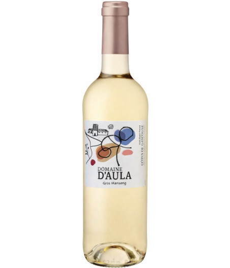 VIN BLANC CÔTES DE GASCOGNE DOMAINE D'AULA 75CL