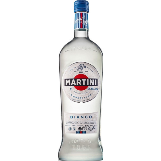 MARTINI APERITIF AROMATISE A BASE DE VIN BIANCO 14,4% 1L