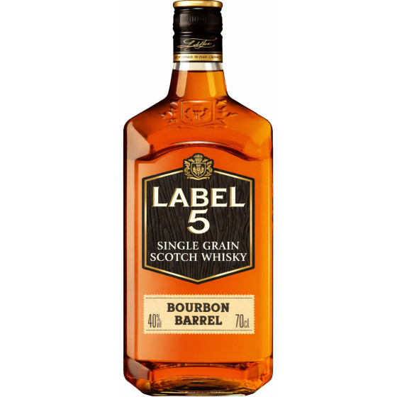 WHISKY SCOTCH BOURBON BARREL LABEL 5 70CL