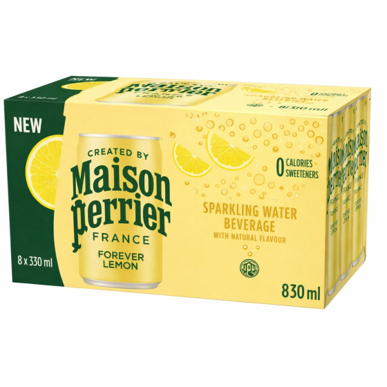 BOISSON CITRON LEMON MAISON PERRIER 8X33CL