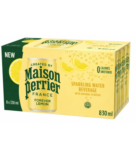 BOISSON CITRON LEMON MAISON PERRIER 8X33CL