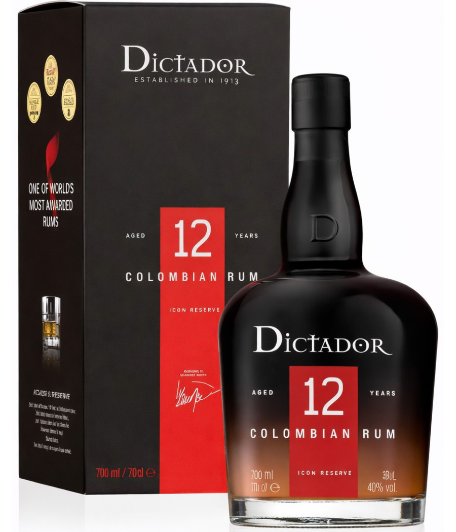 RHUM COLOMBIEN DICTADOR 70CL