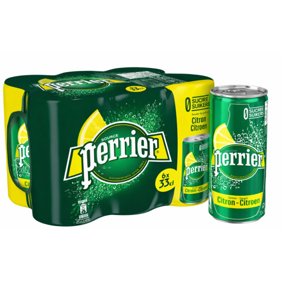 BOISSON PERRIER CITRON 6X33CL