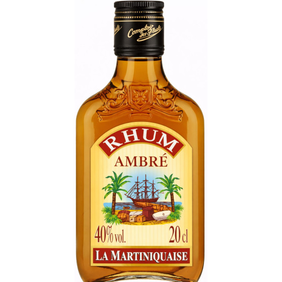 RHUM AMBRE LA MARTINIQUAISE 20CL