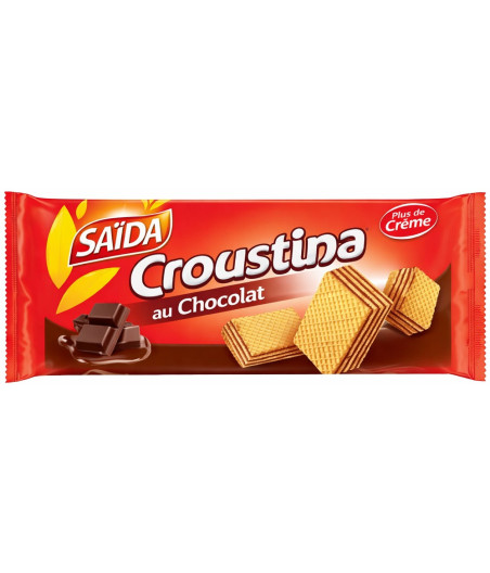 GAUFRETTES CROUSTINA CHOCOLAT SAÏDA 200G