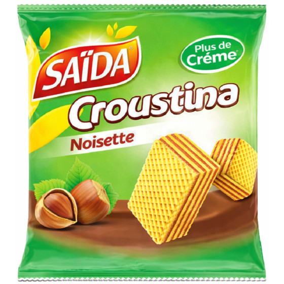 GAUFRETTES CROUSTINA NOISETTE SAÏDA 33G