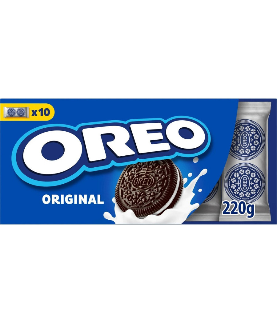 BISCUITS FOURRÉS VANILLE OREO 220G