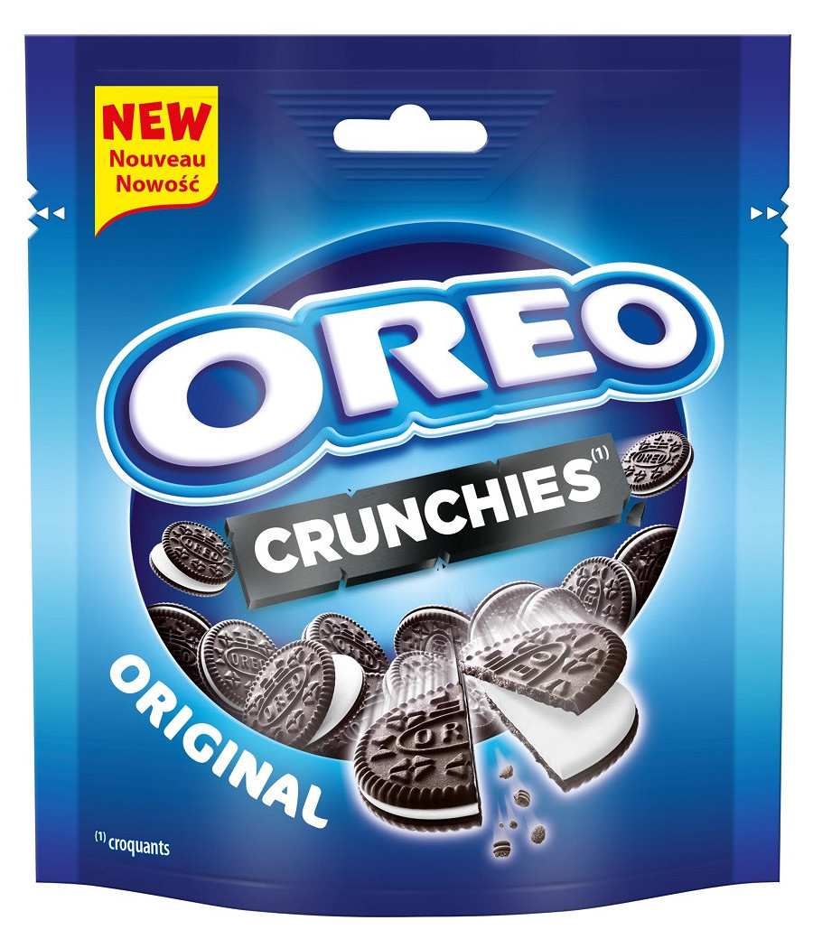 BISCUITS CRUNCHIES FOURRÉS VANILLE OREO 110G