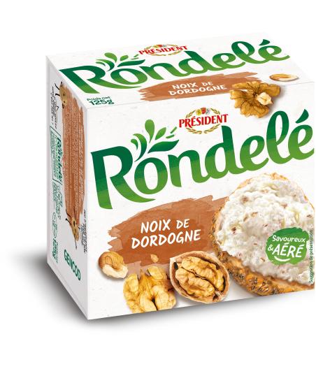 FROMAGE AU NOIX DE DORDOGNE RONDELE PRESIDENT 125G