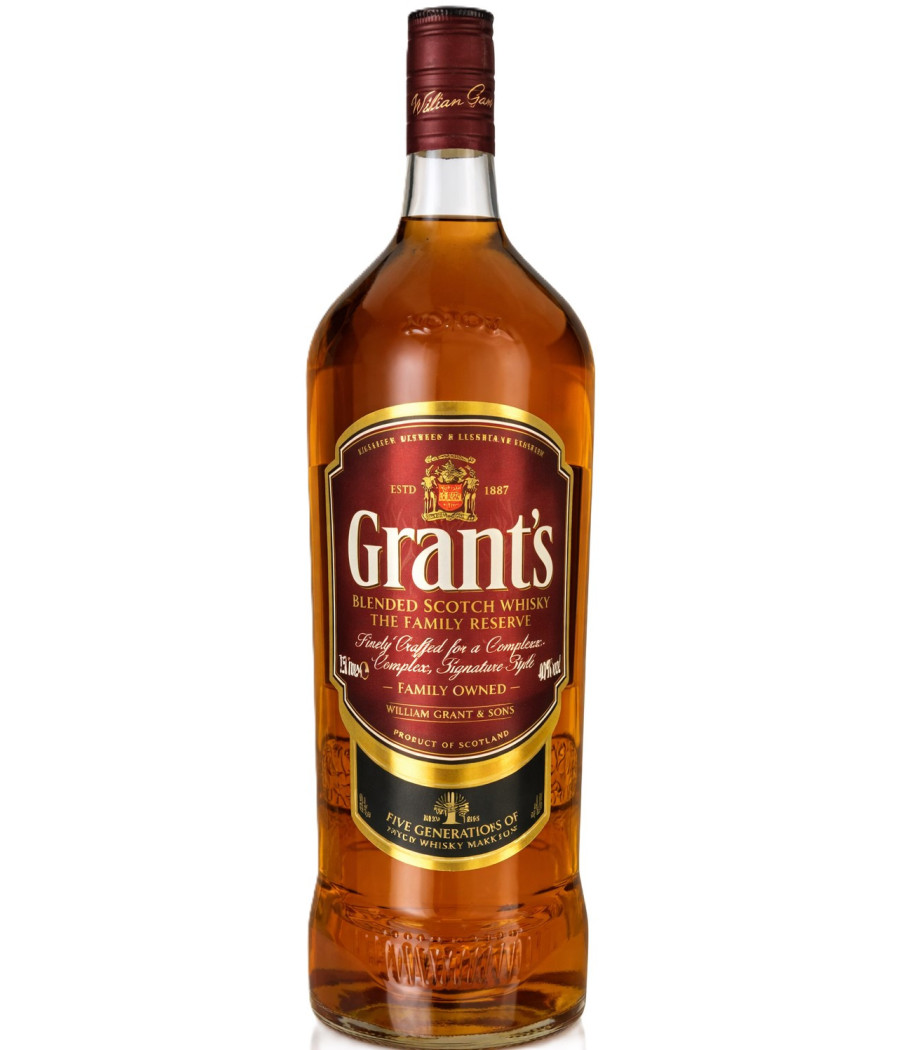 WHISKY BLENDED SCOTCH GRANT'S 1,5L