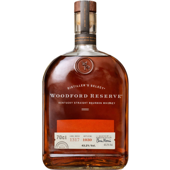 WHISKY BOURBON WOODFORD RESERVE 70CL