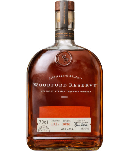 WHISKY BOURBON WOODFORD RESERVE 70CL