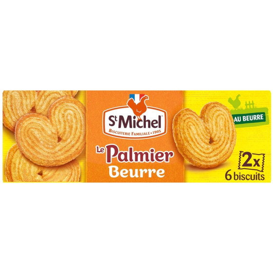 BISCUITS LE PALMIER ST MICHEL 87G