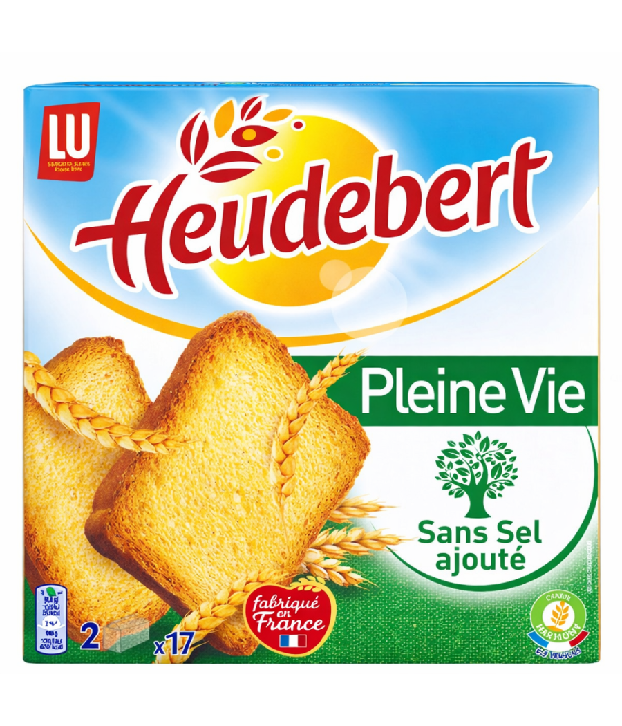 BISCOTTES SANS SEL HEUDEBERT LU 300G