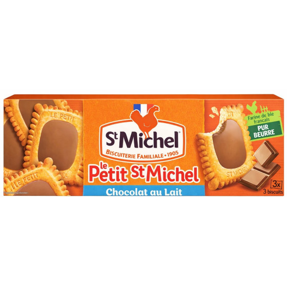 BISCUITS LE PETIT CHOCOLAT AU LAIT ST MICHEL 132G