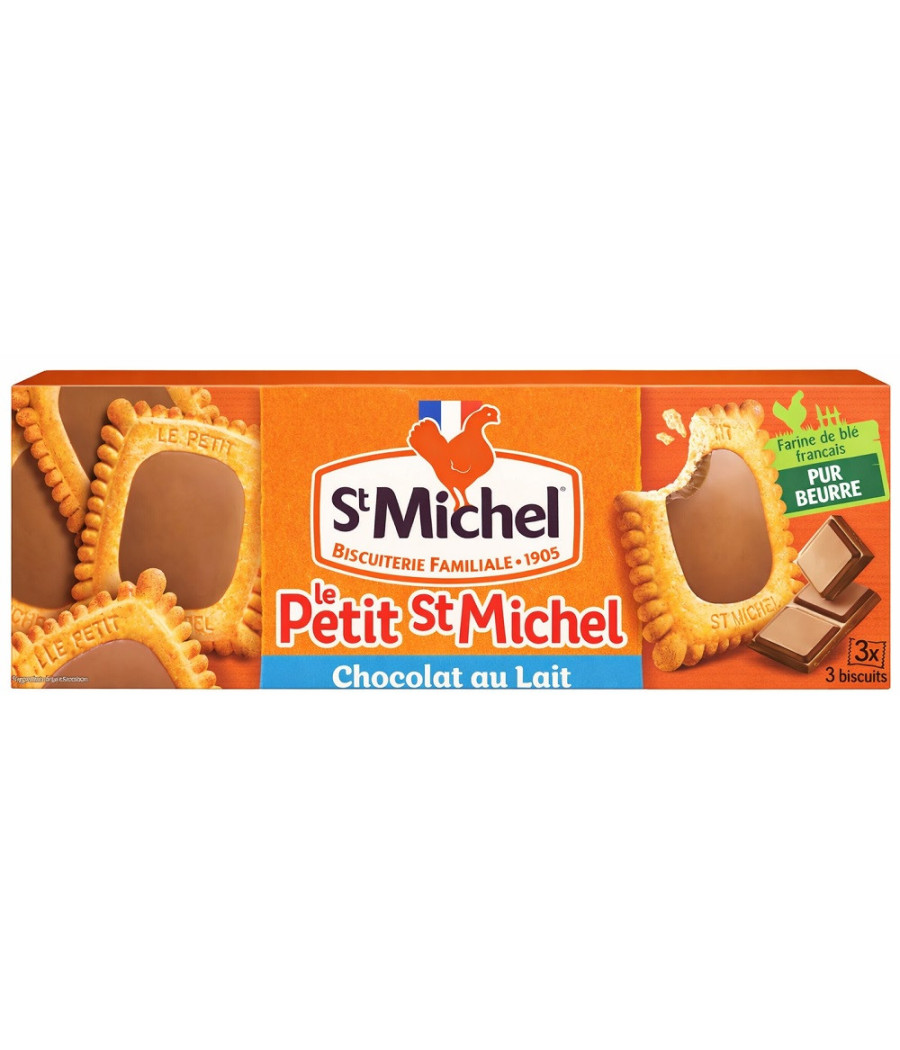 BISCUITS LE PETIT CHOCOLAT AU LAIT ST MICHEL 132G