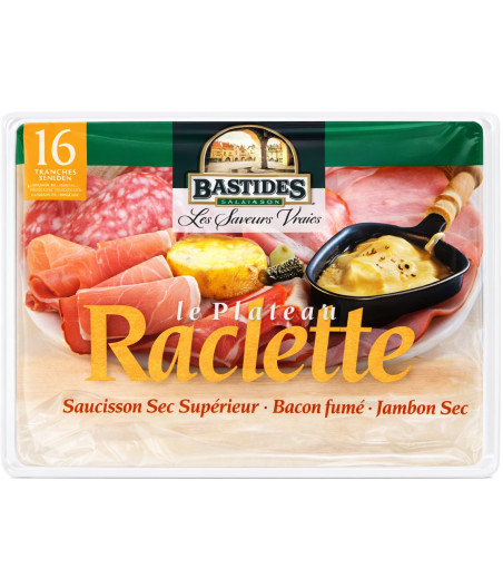 PLATEAU DE CHARCUTERIE POUR RACLETTE LA BASTIDE 176G