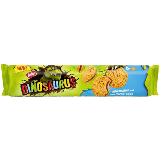 BISCUITS DINOSAURUS CHOCOLAT LOTUS 150G