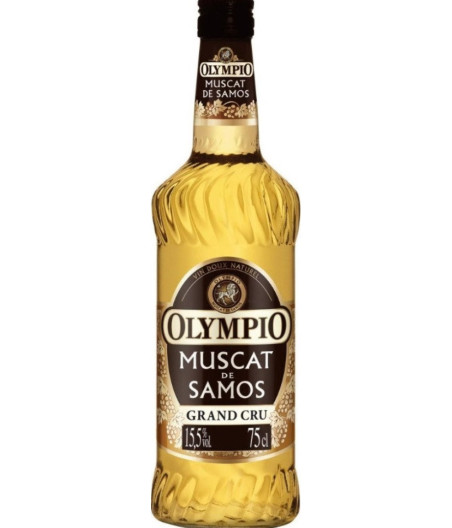 VIN DOUX NATUREL MUSCAT DE SAMOS GRAND CRU 15,5% OLYMPIO 75CL